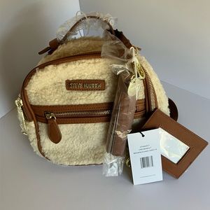 Steve Madden Sherpa mini back pack. BRAND NEW